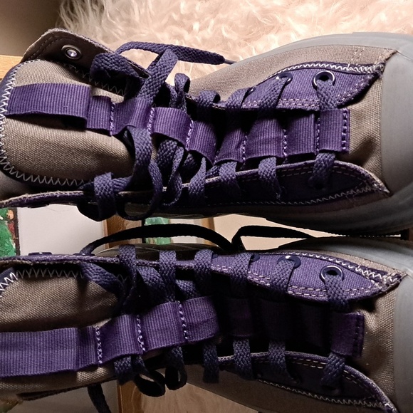 Converse Chuck Taylor NWOTs Skate Gray Navy Canvas Men Size Casual Hi - Picture 5 of 7